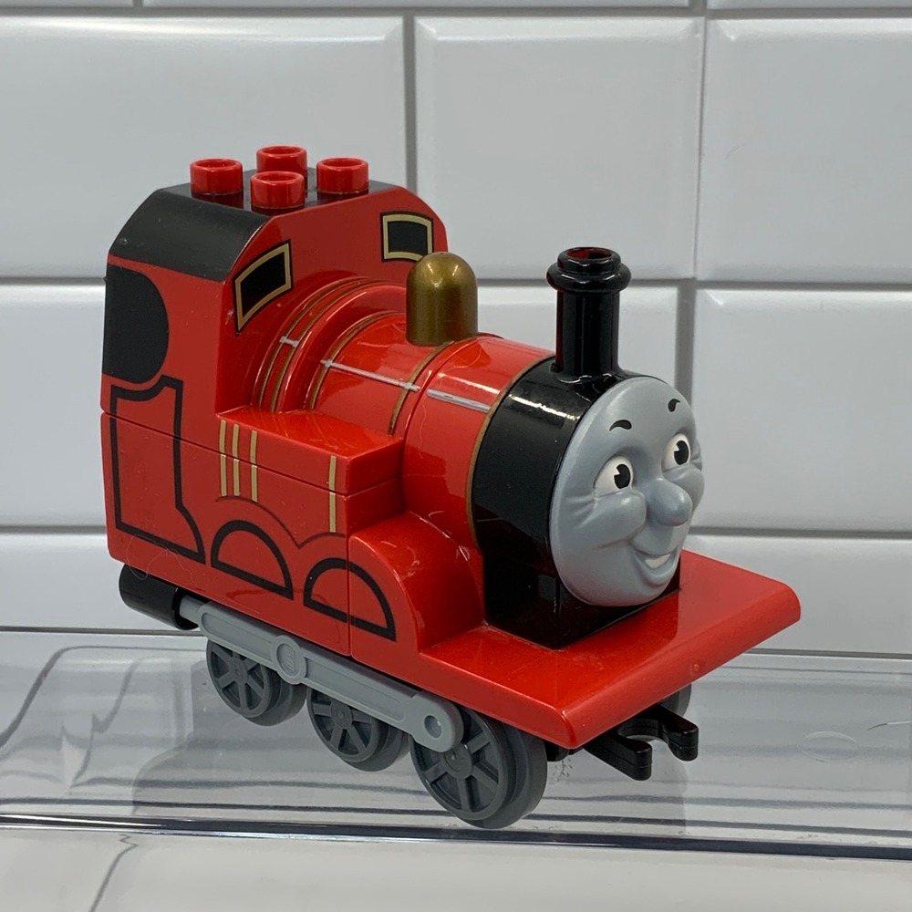 LEGO DUPLO Thomas & Friends James the Red Engine Locomotive Train Car Red 5543